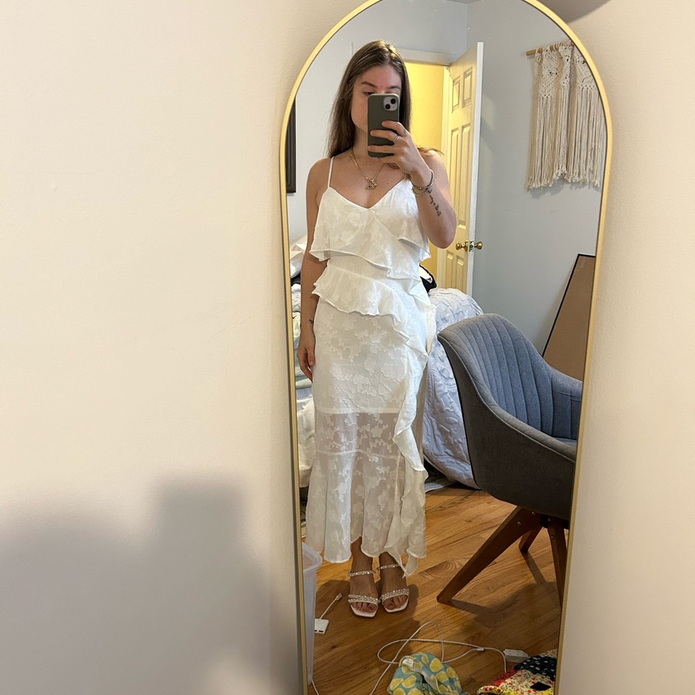 White Lace Dress NWOT